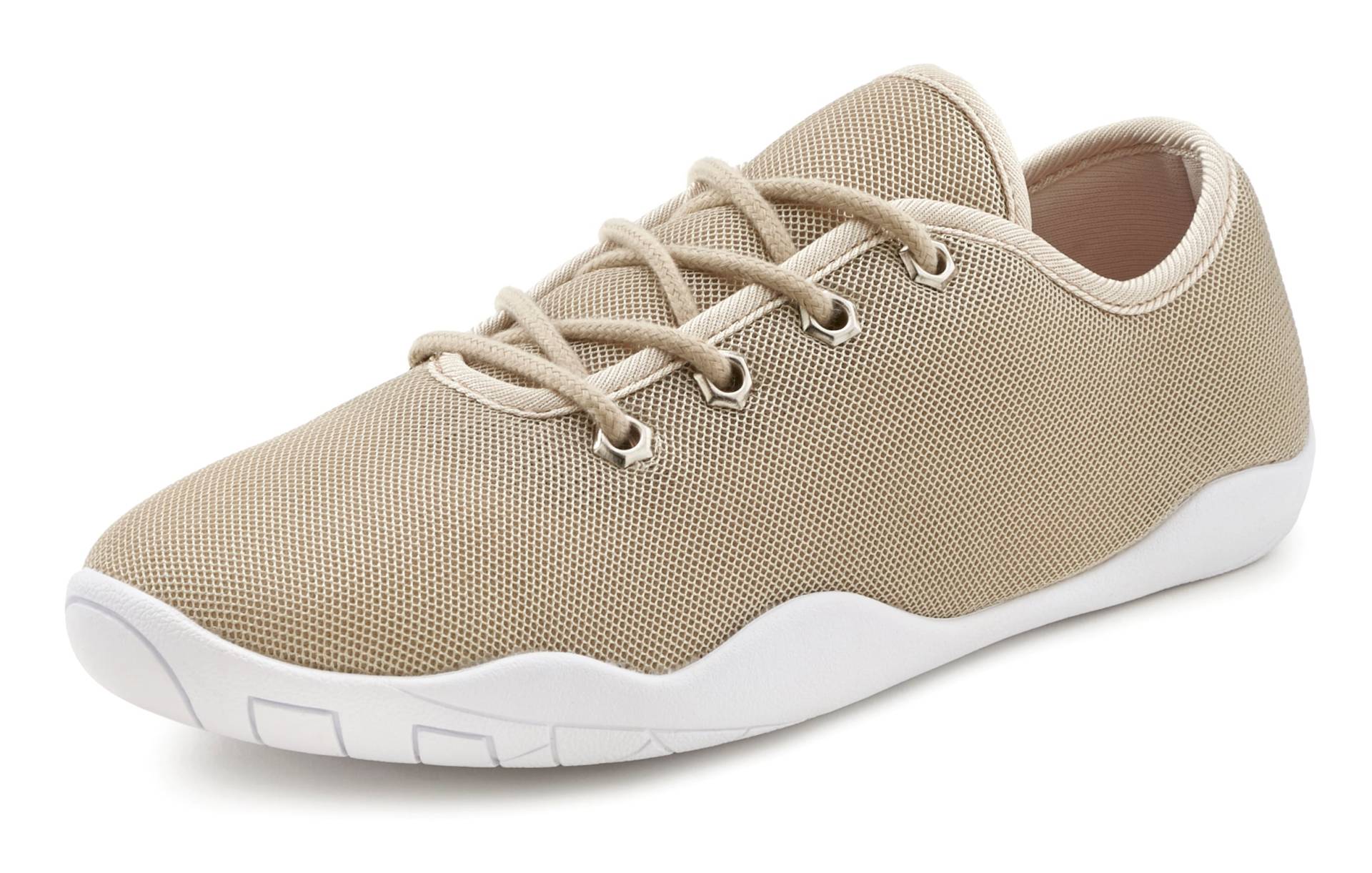 LASCANA Sneaker, mit ultraflache Sohle, superleicht, Schnürhalbschuhe, Unisex VEGAN LASCANA Sneaker, mit ultraflache Sohle, superleicht, Schnürhalbschuhe, Unisex VEGAN von LASCANA