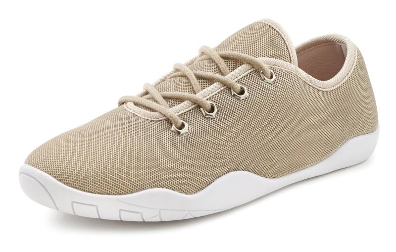 LASCANA Sneaker, mit ultraflache Sohle, superleicht, Schnürhalbschuhe, Unisex VEGAN von LASCANA