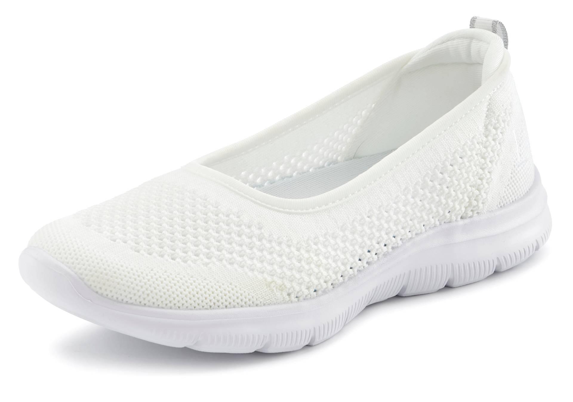 LASCANA Sneaker Ballerinas, ultraleichter Slipper, Slip-On-Sneaker, Freizeitschuh VEGAN LASCANA Sneaker Ballerinas, ultraleichter Slipper, Slip-On-Sneaker, Freizeitschuh VEGAN von LASCANA