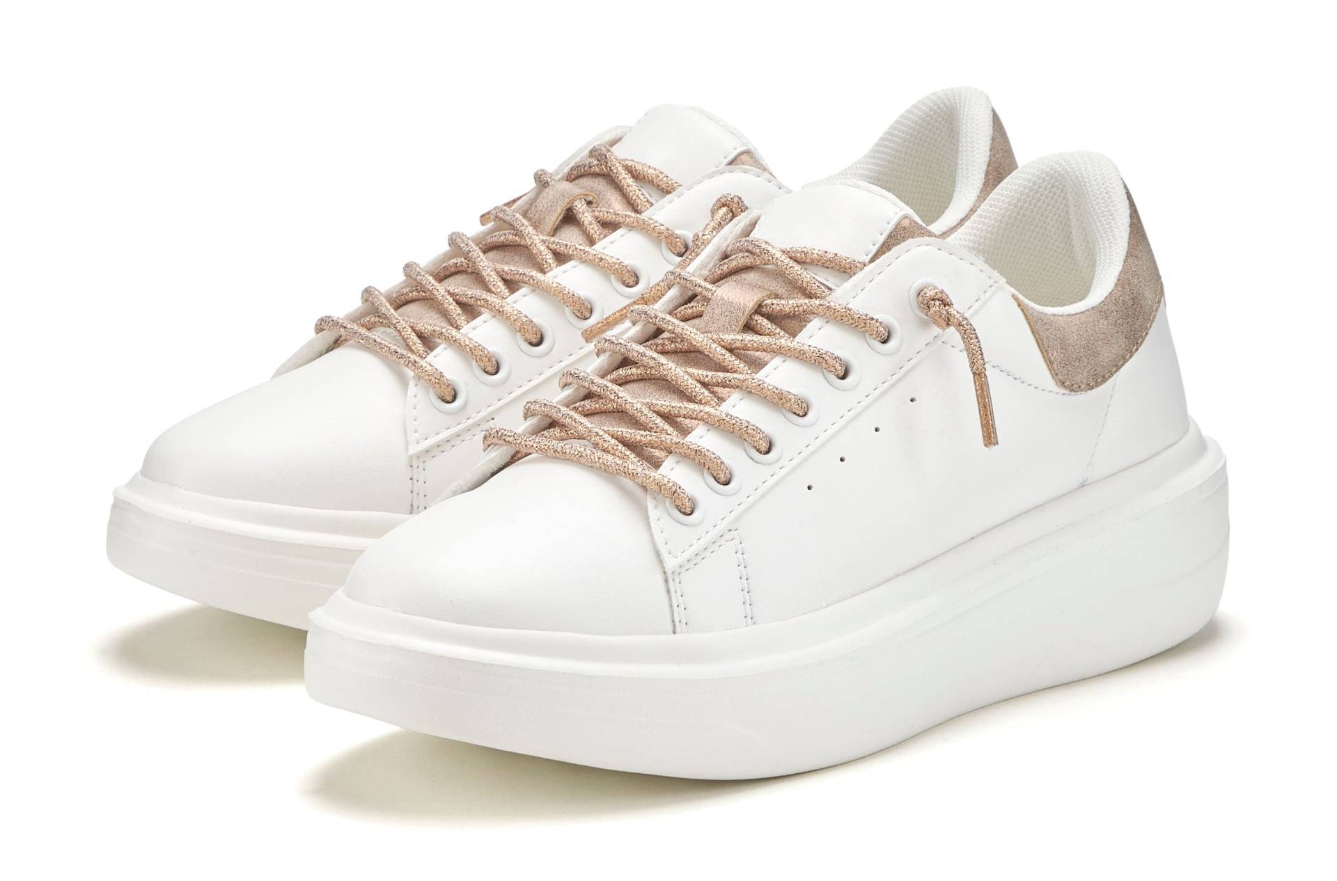 LASCANA Sneaker, Slip-On-Sneaker mit Metallicdetails, Freizeitschuhe VEGAN LASCANA Sneaker, Slip-On-Sneaker mit Metallicdetails, Freizeitschuhe VEGAN von LASCANA
