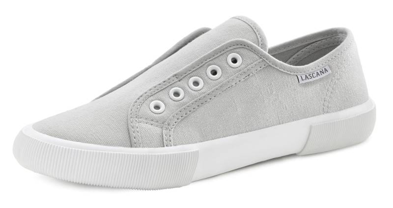 LASCANA Sneaker, Slipper, Halbschuh, Slip-On-Sneaker bequem zum Reinschlüpfen von LASCANA