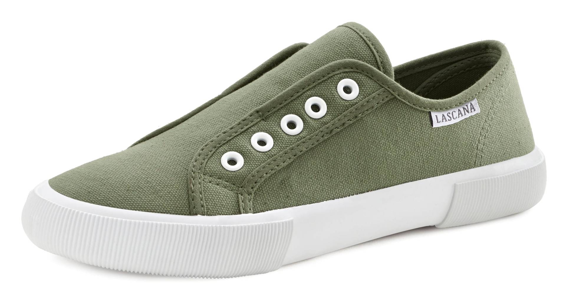 LASCANA Sneaker »Slip-On-Sneaker«, Slipper, Halbschuh, bequem zum Reinschlüpfen von LASCANA