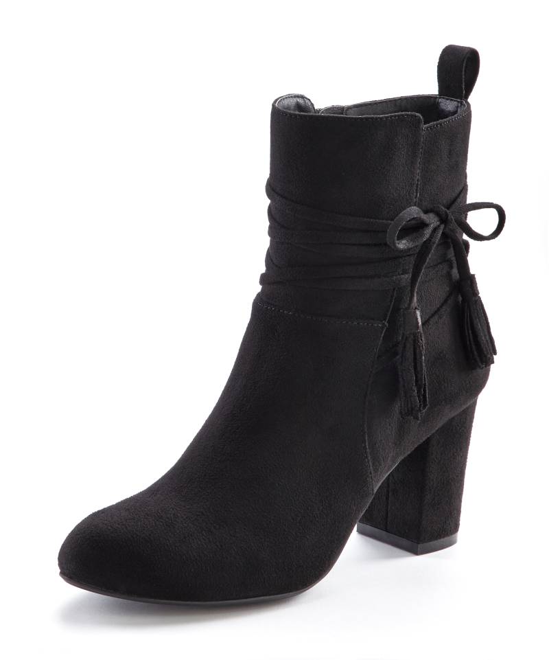 LASCANA Stiefelette, mit Blockabsatz, High-Heel-Stiefelette, Ankle Boots, Stiefel von LASCANA