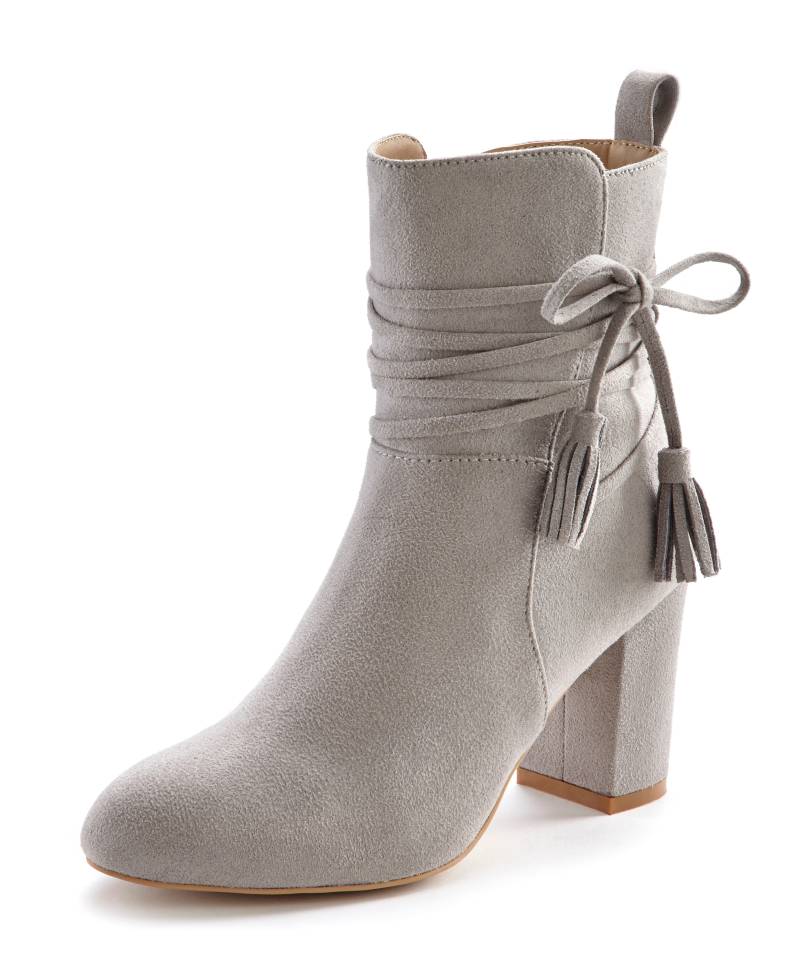 LASCANA Stiefelette, mit Blockabsatz, High-Heel-Stiefelette, Ankle Boots, Stiefel von LASCANA