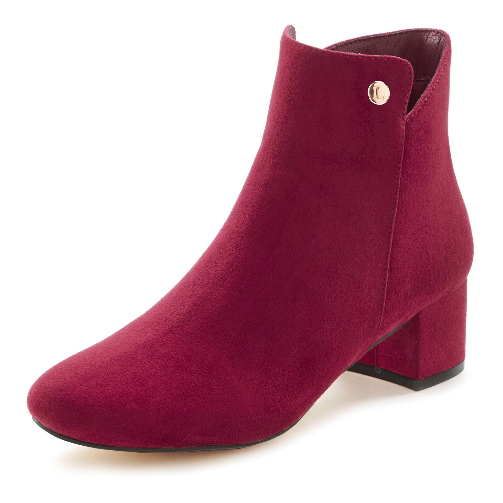 LASCANA Stiefelette, mit bequemen Blockabsatz, Ankle Boots, Stiefel VEGAN LASCANA Stiefelette, mit bequemen Blockabsatz, Ankle Boots, Stiefel VEGAN von LASCANA