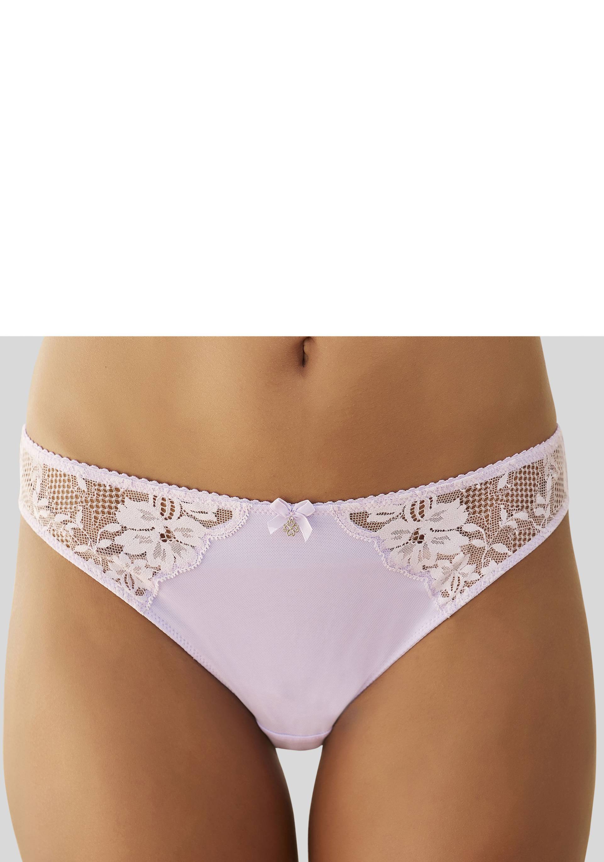 LASCANA Tanga, aus floraler Spitze in dezent transparenter Optik LASCANA Tanga, aus floraler Spitze in dezent transparenter Optik von LASCANA