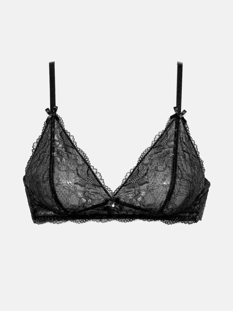 Triangel Bh Laina Damen Schwarz D/75 von LASCANA