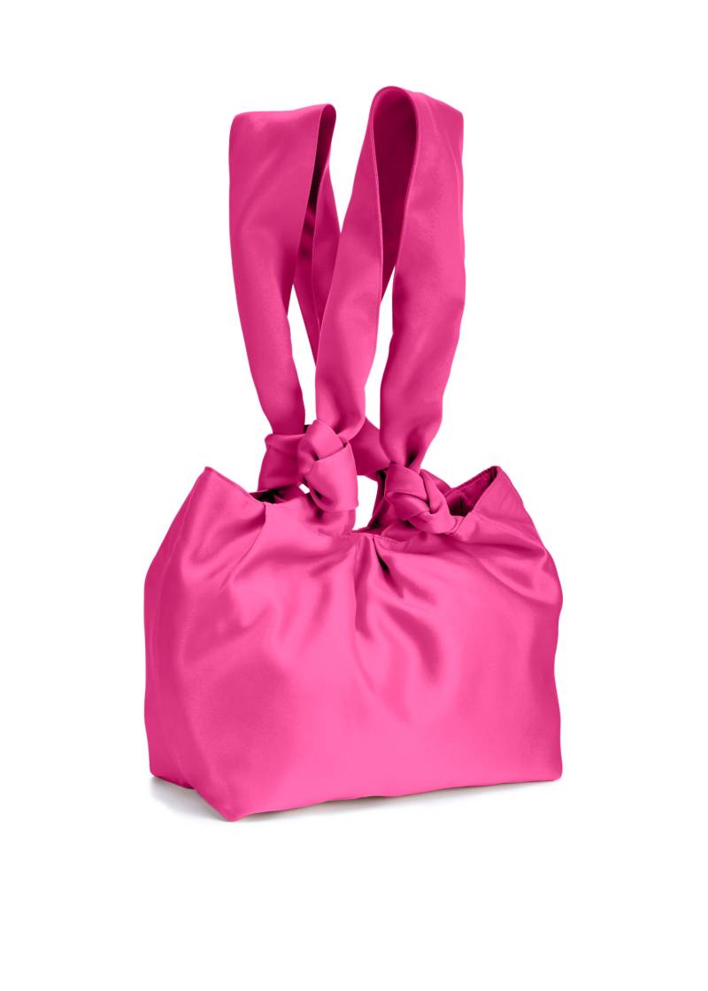 LASCANA Umhängetasche, aus Satin in modischen Knallfarben, Handtasche, Abendtasche, Party von LASCANA