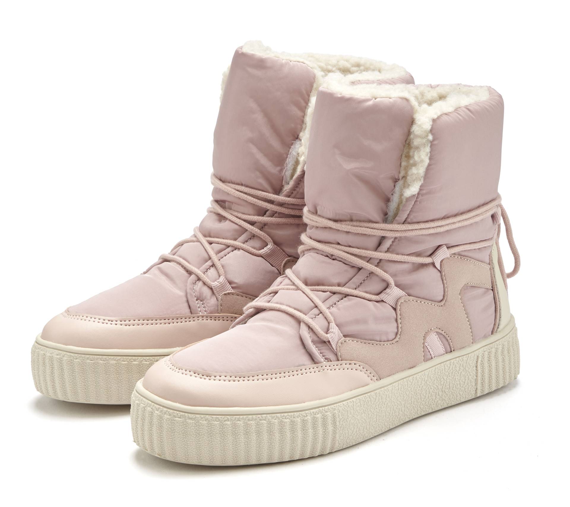 LASCANA Winterboots, mit Warmfutter, Snowboots, Schnürstiefelette, Winterstiefel LASCANA Winterboots, mit Warmfutter, Snowboots, Schnürstiefelette, Winterstiefel von LASCANA