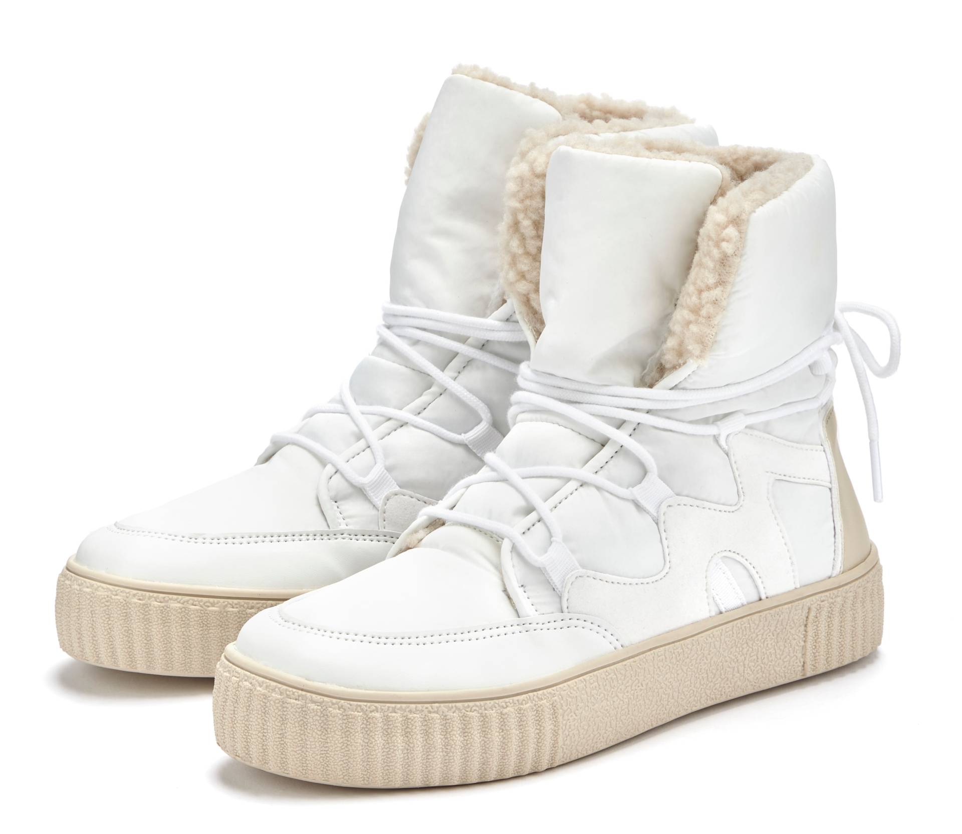 LASCANA Winterboots, mit Warmfutter, Snowboots, Schnürstiefelette, Winterstiefel LASCANA Winterboots, mit Warmfutter, Snowboots, Schnürstiefelette, Winterstiefel von LASCANA