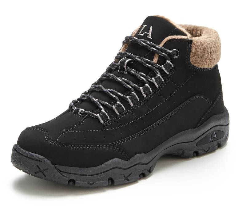 LASCANA Winterstiefelette, mit robuster Sohle, kuscheliges Warmfutter,Outdoor Boots,Ankle Sneaker von LASCANA