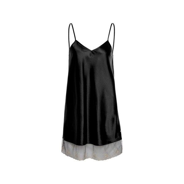 Spitzen-negligé Damen Black 38 von LASCANA