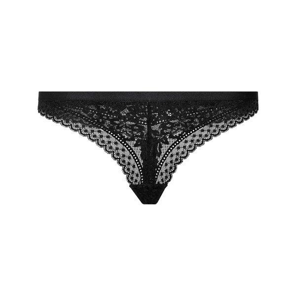 Lascana - String, für Damen, Black, Größe 34 von Lascana