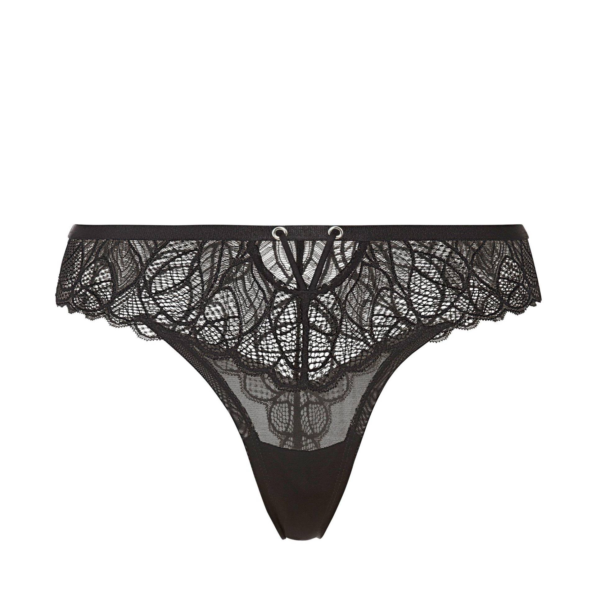 Lascana - String, für Damen, Schwarz, Größe 38 von Lascana