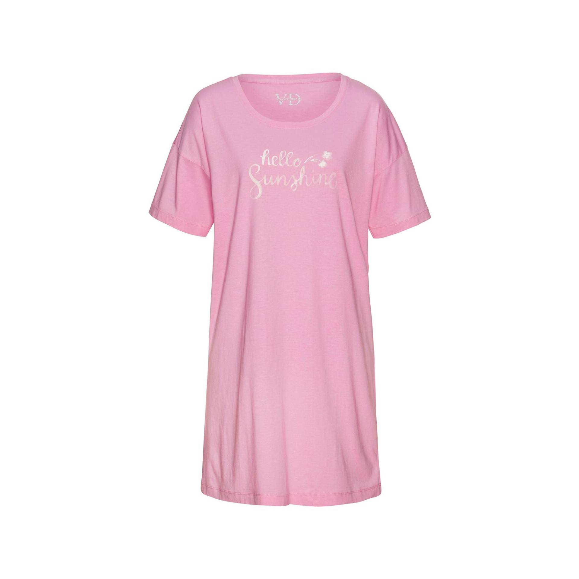 T-shirt, Classic Fit, Langarm Damen Fuchsia 46 von LASCANA