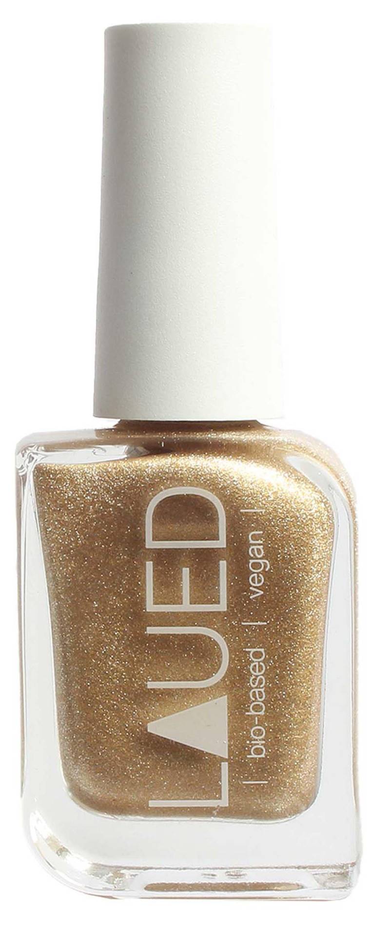 Bio-based Nagellack Glam Damen Gold 11ml von LAUED