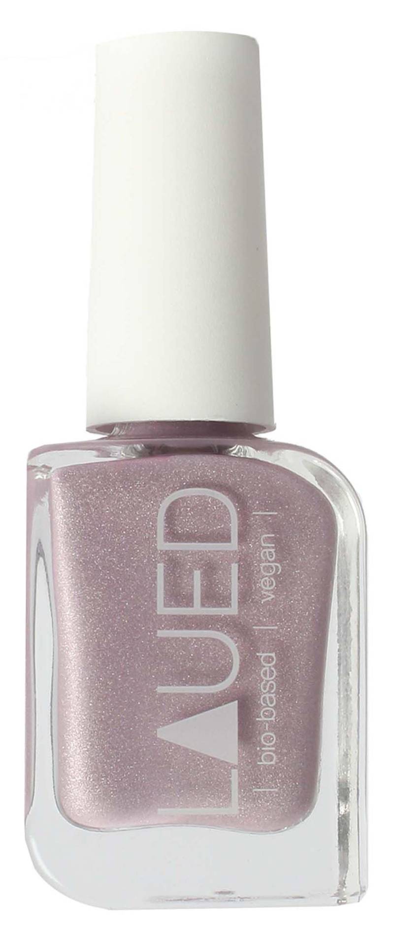 Bio-based Nagellack Glitter Damen Flieder 11ml von LAUED