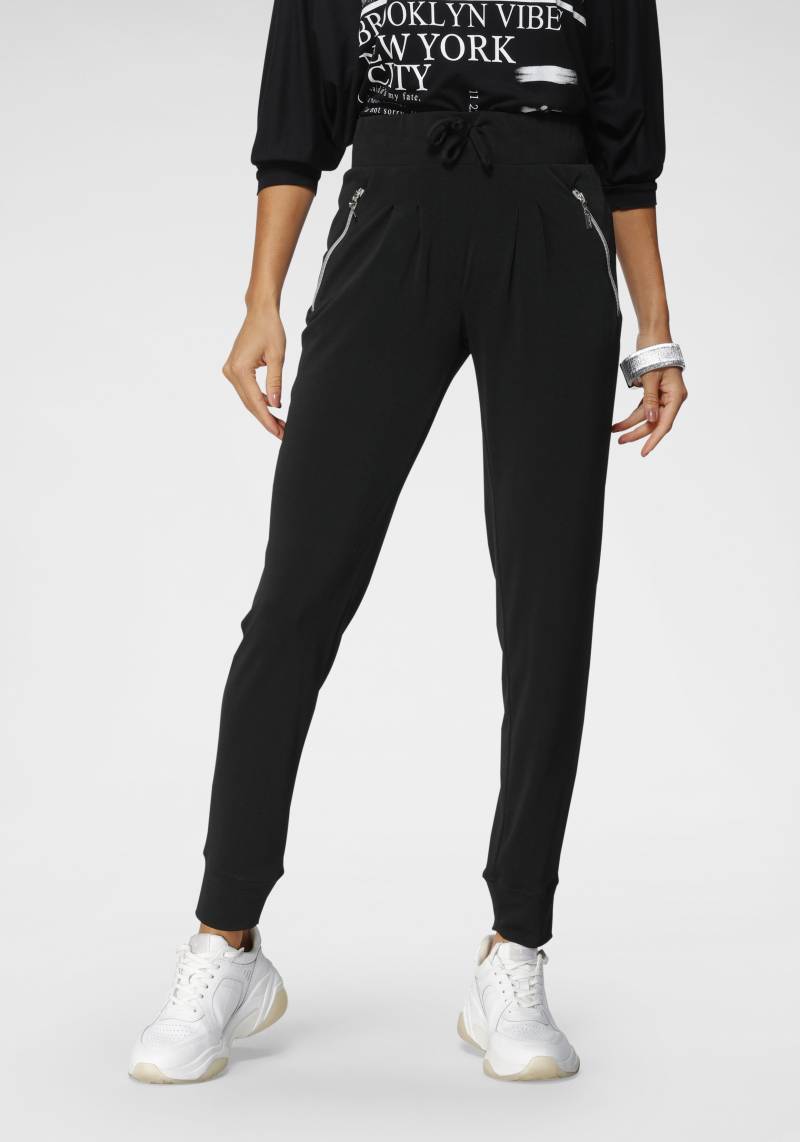 Laura Scott Jogger Pants, mit Reissverschlusstaschen von Laura Scott