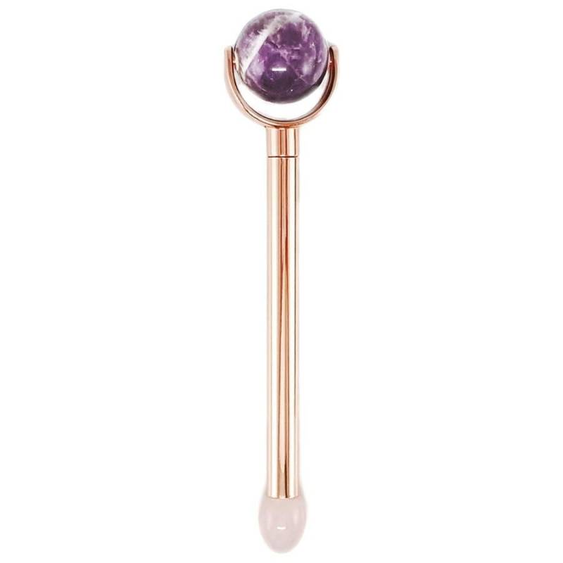 LAVAY Paris  LAVAY Paris Crystal Gesichtsroller – Amethyst & Rosenquartz allinone_pflege 1.0 pieces von LAVAY Paris