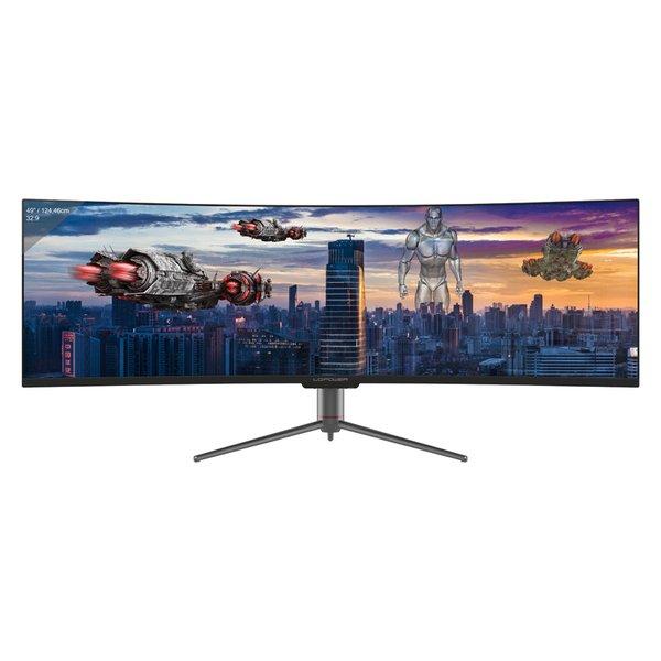 LC-M49-DQHD-120-C-Q LED display 124,5 cm (49 Zoll) 5120 x 1440 Pixel UltraWide Quad HD QLED Schwarz von LC-POWER