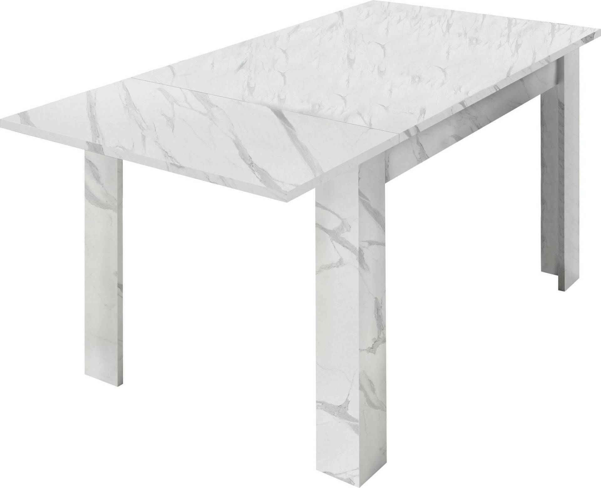 INOSIGN Esstisch »Carrara«, Breite 137-185 cm, inkl. Ansteckplatte INOSIGN Esstisch »Carrara«, Breite 137-185 cm, inkl. Ansteckplatte von INOSIGN