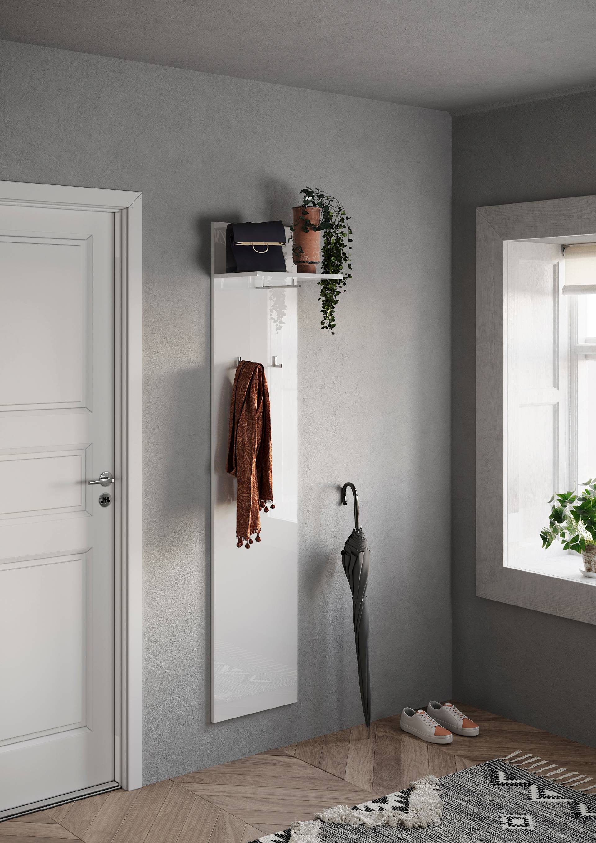 INOSIGN Garderobenpaneel »Frame«, mit Ablage, Kleiderstange, Kleiderhaken INOSIGN Garderobenpaneel »Frame«, mit Ablage, Kleiderstange, Kleiderhaken von INOSIGN