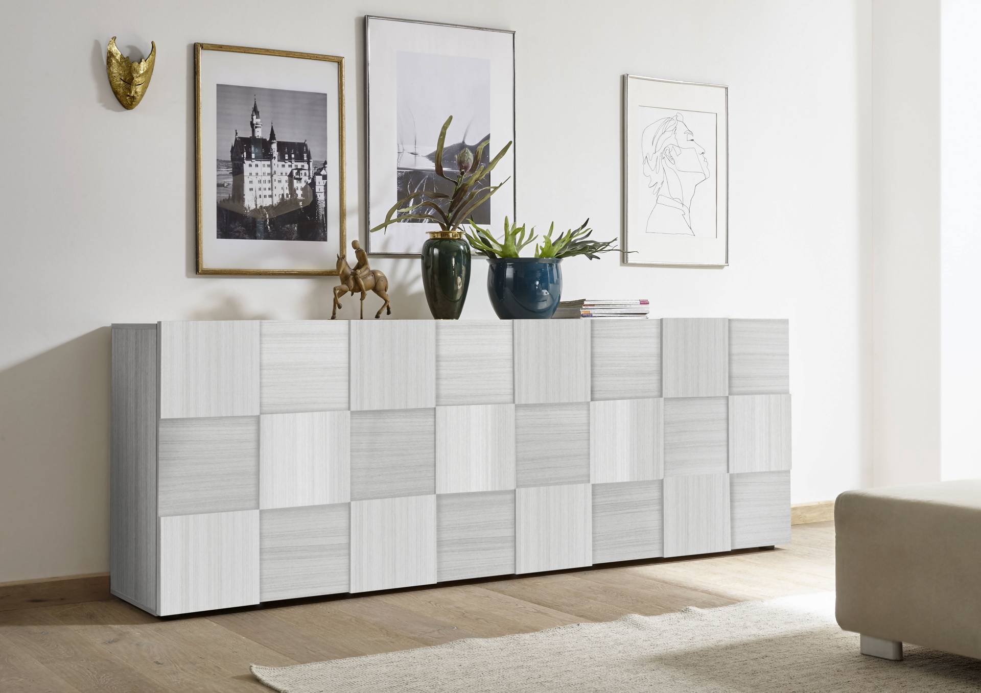 INOSIGN Sideboard »Dama Sideboard«, grifflos von INOSIGN