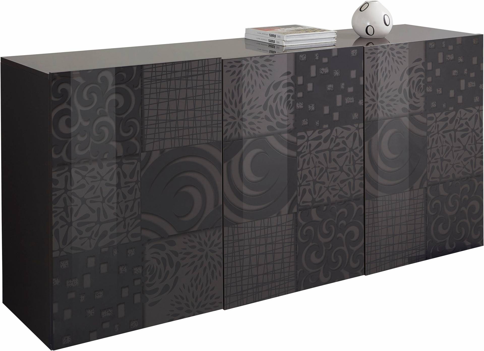 INOSIGN Sideboard »Miro«, Breite 181 cm mit dekorativem Siebdruck von INOSIGN