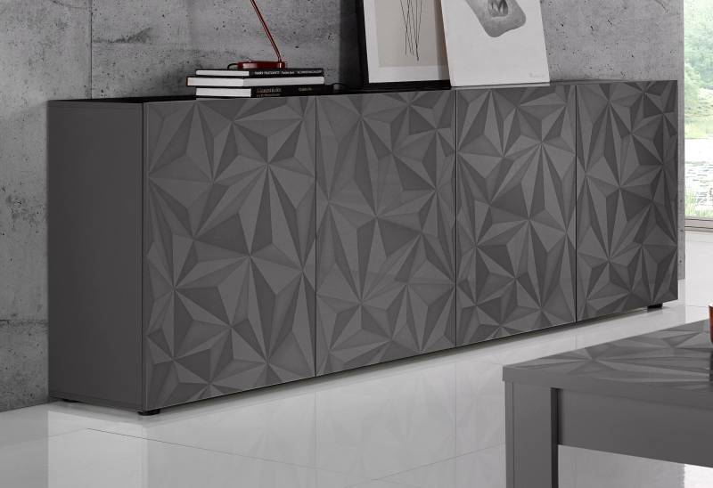 INOSIGN Sideboard »Prisma«, Breite 241 cm, 4-türig von INOSIGN