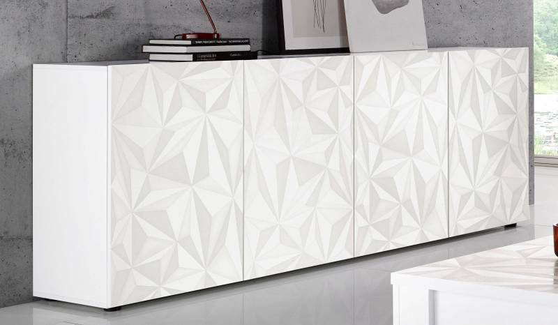 INOSIGN Sideboard »Prisma«, Breite 241 cm, 4-türig von INOSIGN