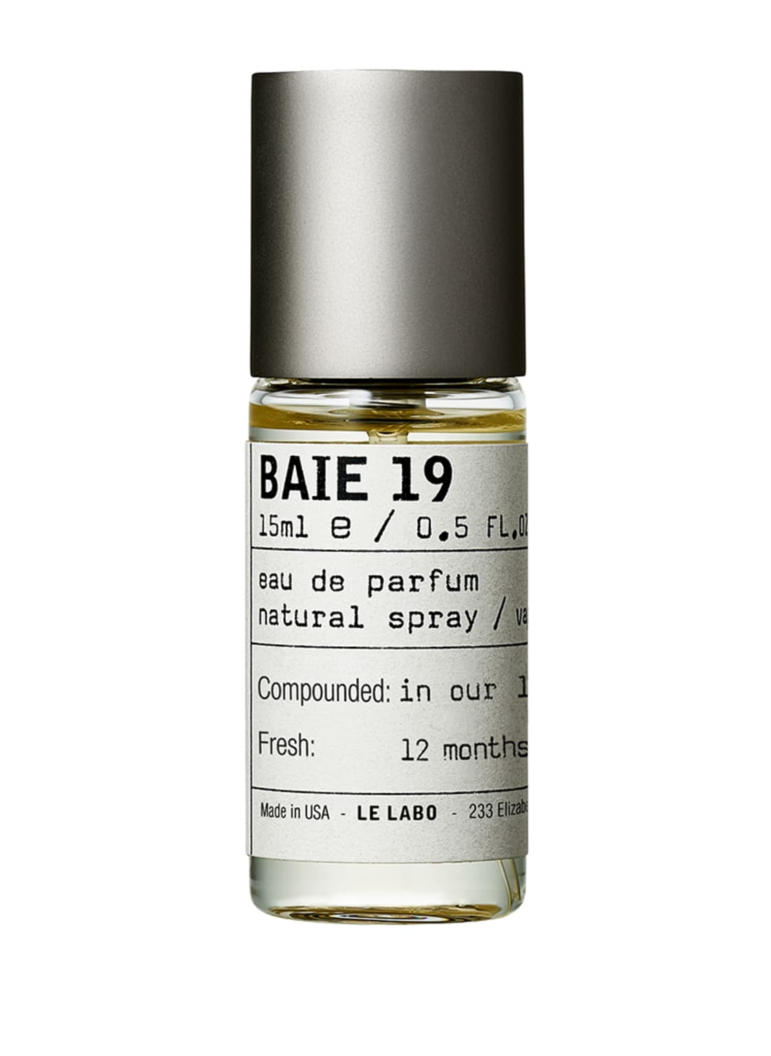 Le Labo Baie 19 Eau de Parfum 15 ml von LE LABO