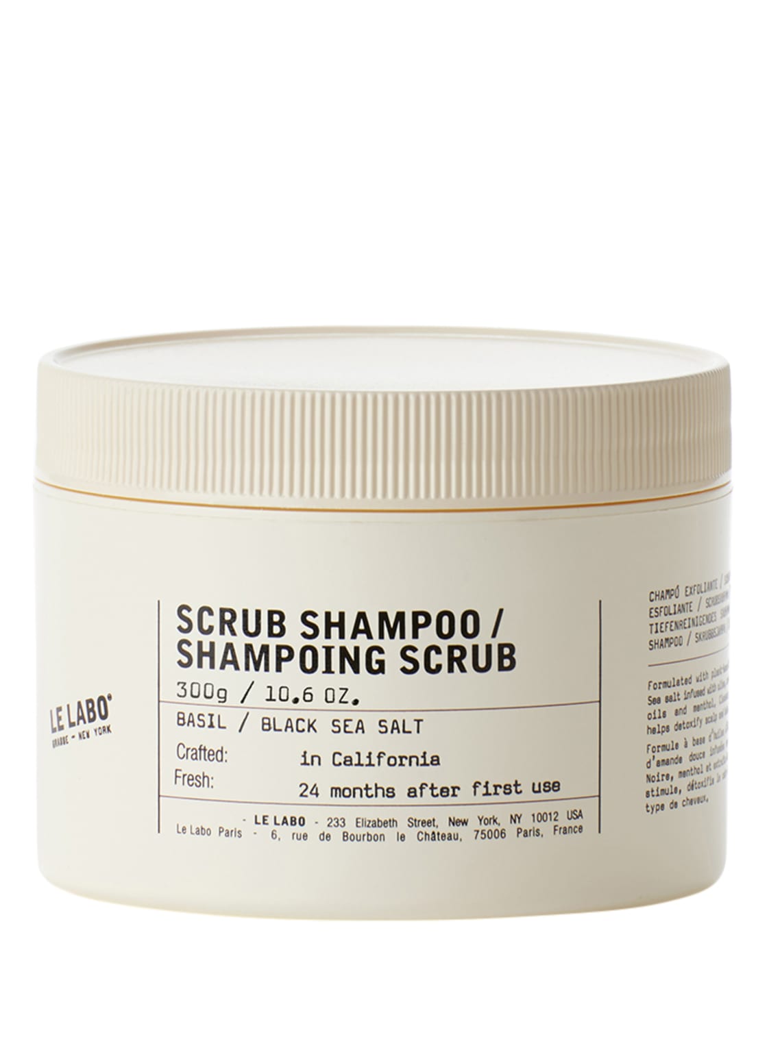 Le Labo Basil / Black Sea Salt Scrub Shampoo 300 g von LE LABO