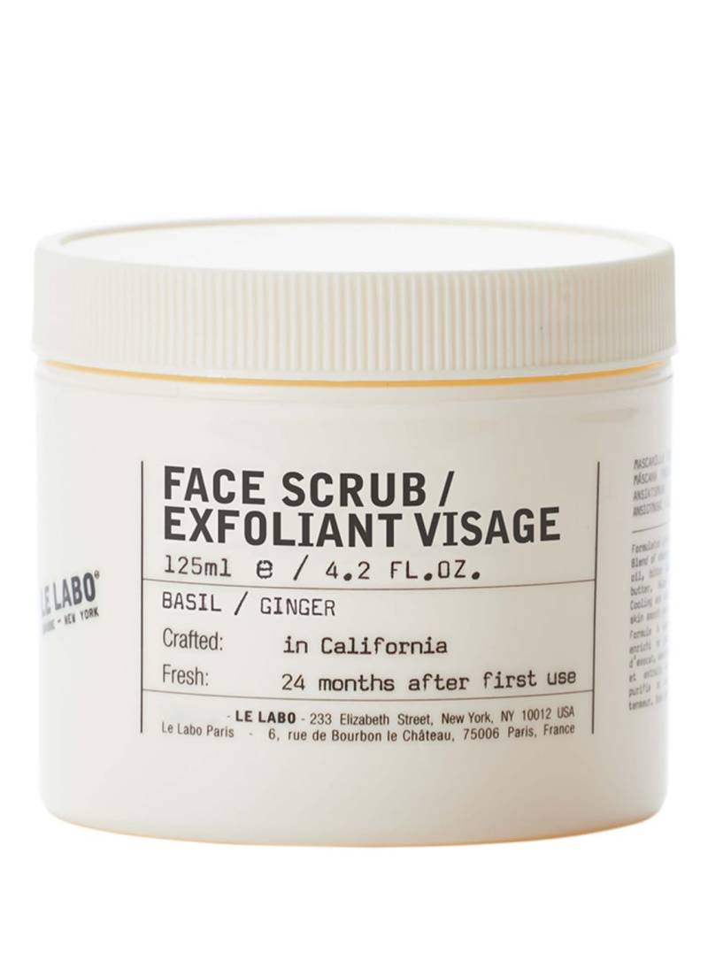 Le Labo Basil / Ginger Face Scrub 125 ml von LE LABO