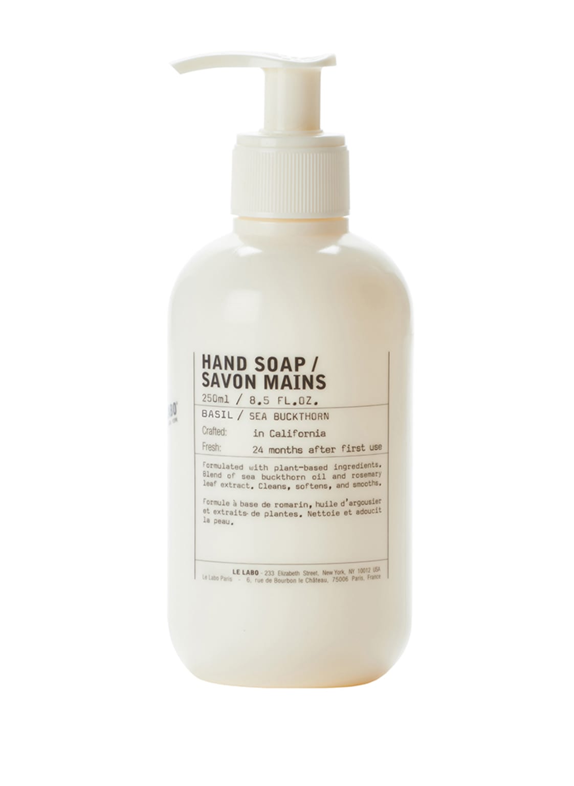 Le Labo Basil / Sea Buckthorn Hand Soap 250 ml