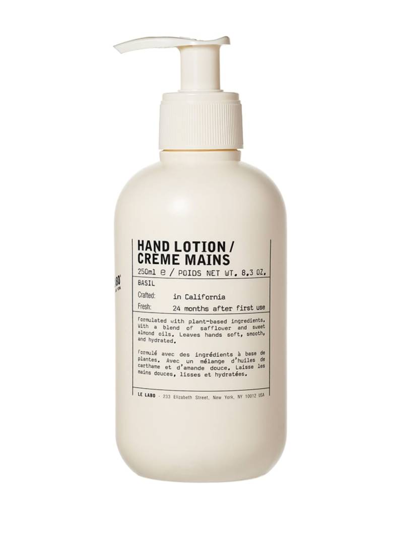 Le Labo Basil / Sweet Almond Hand Lotion 250 ml von LE LABO