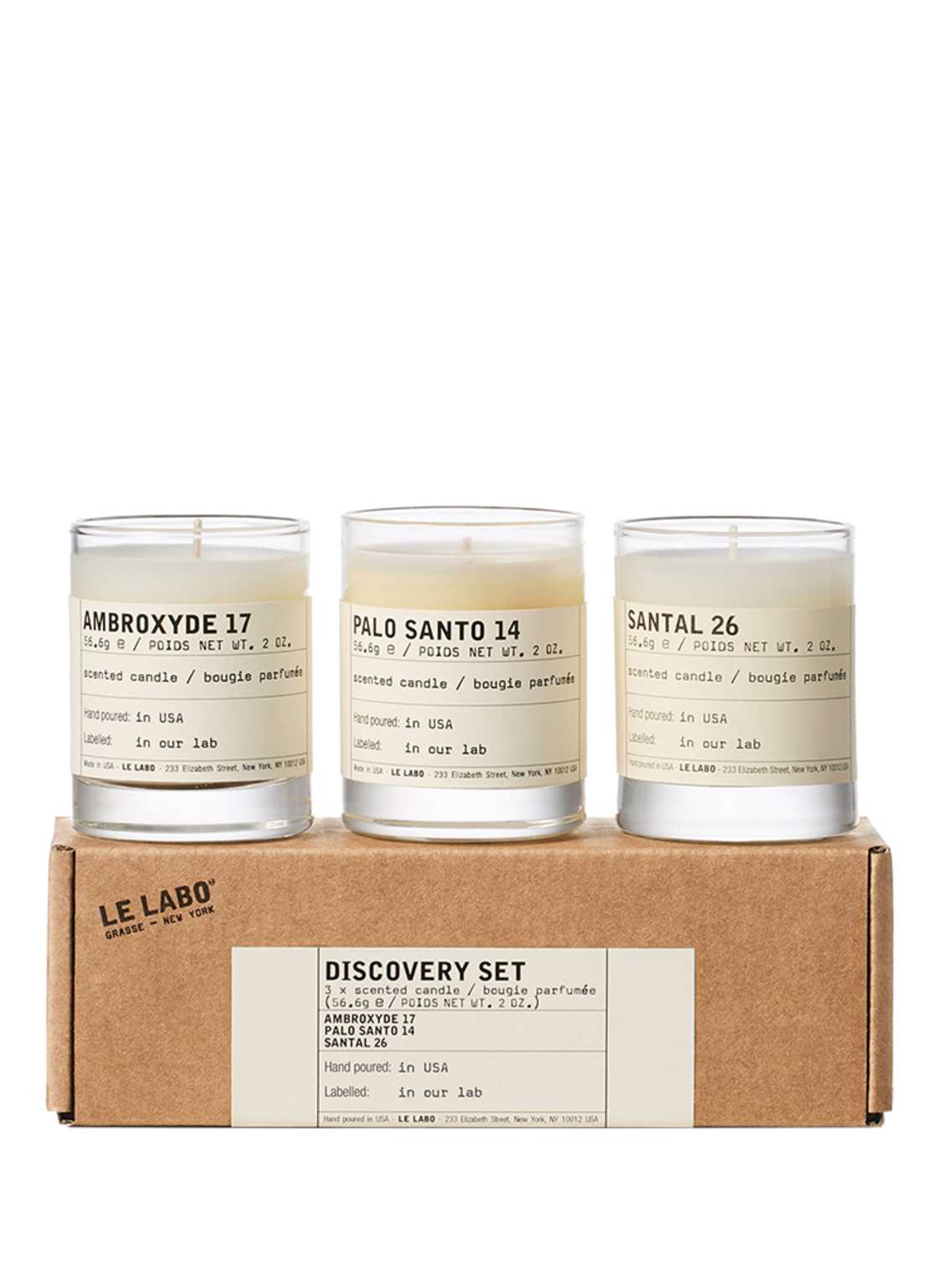 Le Labo Classic Candle Discovery Set Duftkerzen-Set von LE LABO