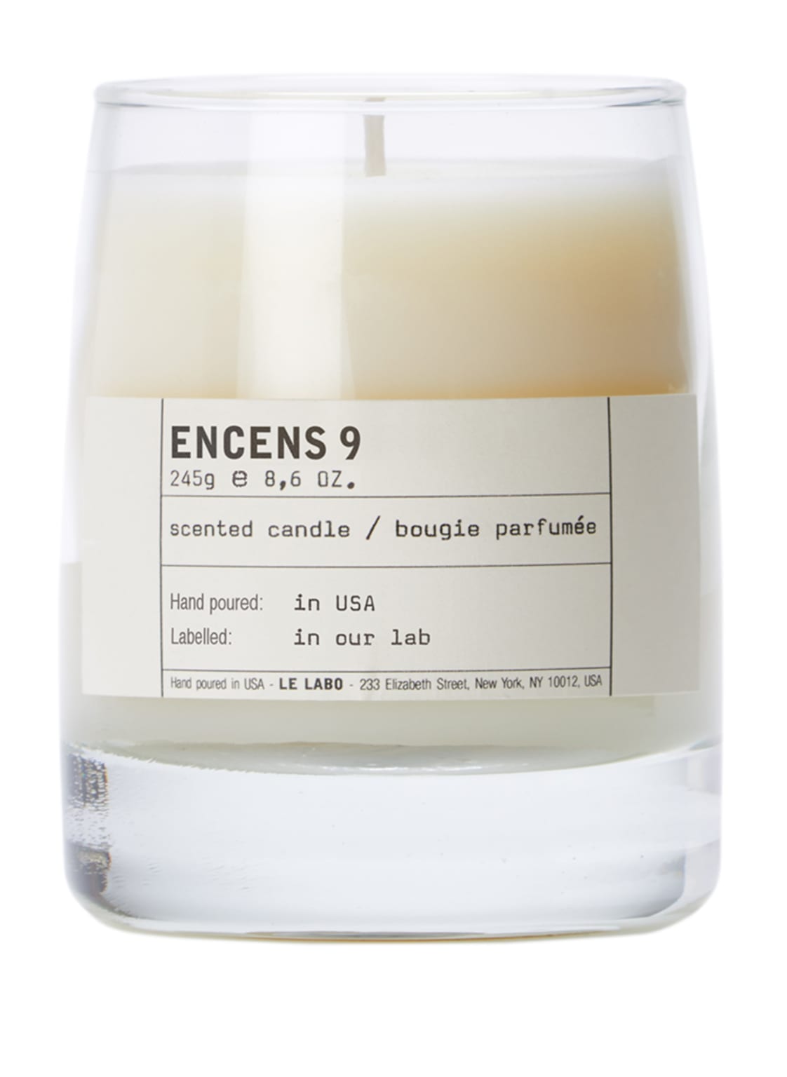 Le Labo Encens 9 Duftkerze 245 g von LE LABO