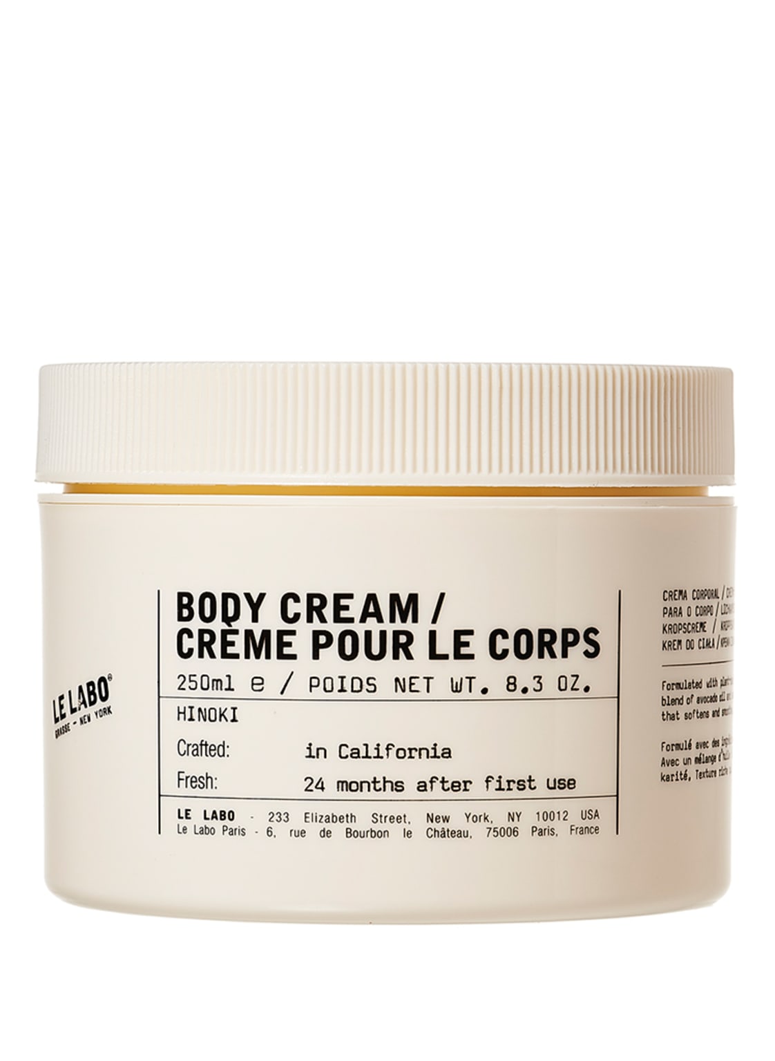 Le Labo Hinoki / Avocado Body Cream 250 ml von LE LABO