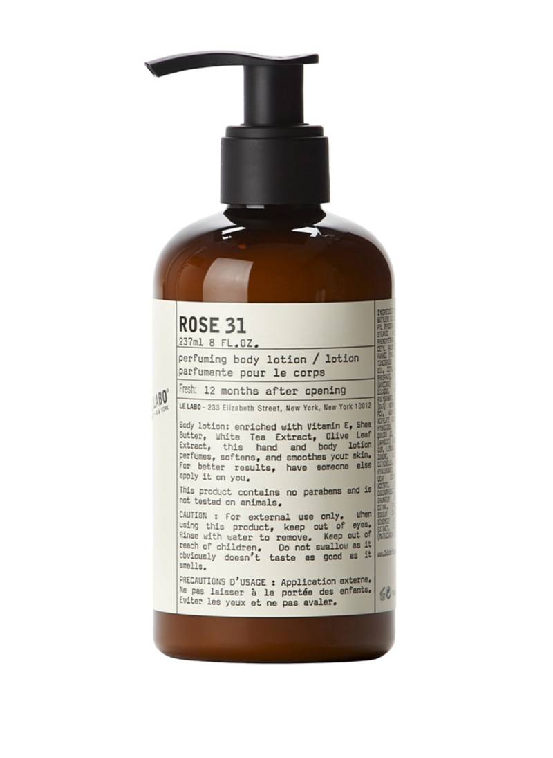 Le Labo Rose 31 Perfuming Body Lotion 237 ml von LE LABO