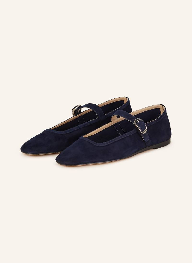 Le Monde Béryl Mary-Jane-Ballerinas blau von LE MONDE BÉRYL