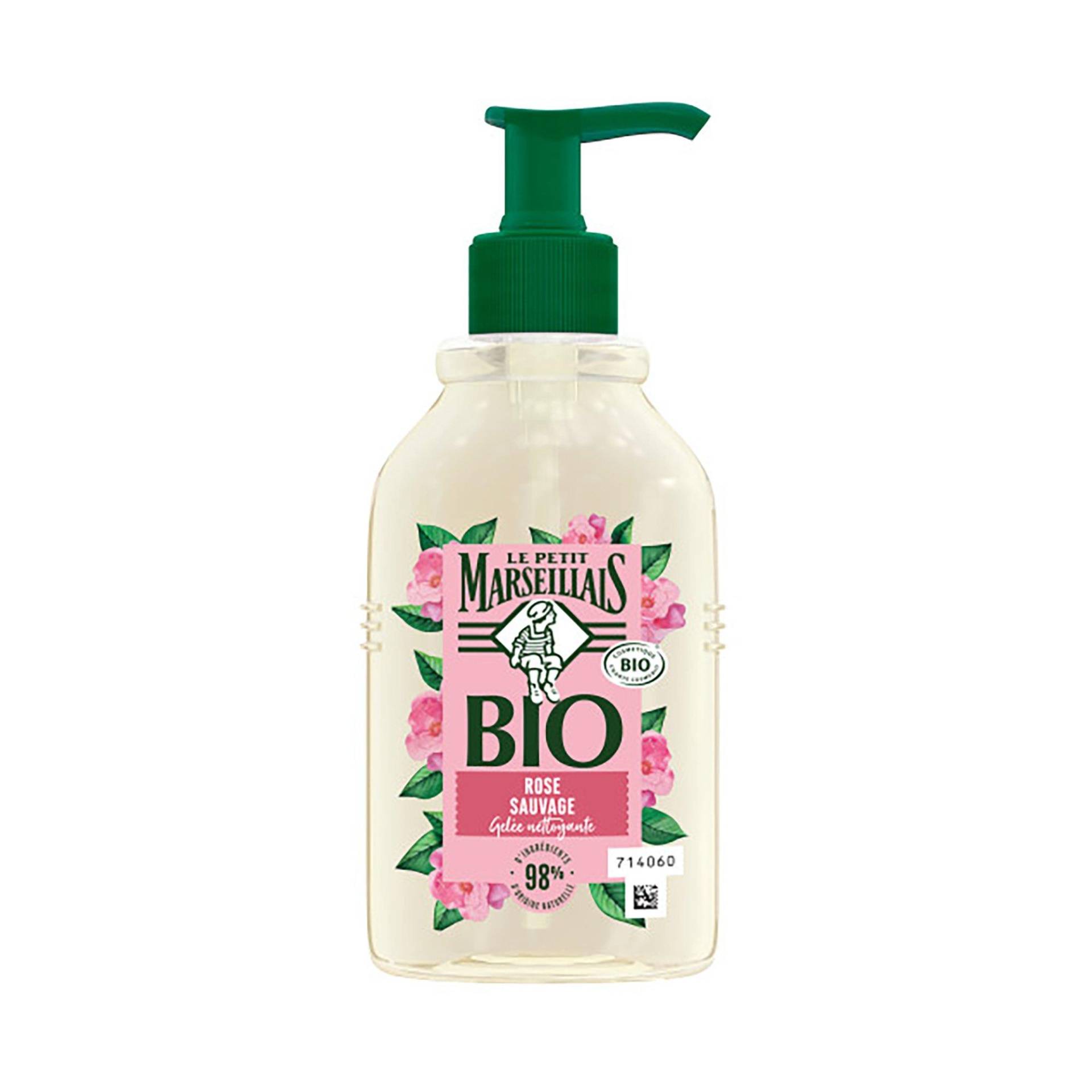 Flüssigseife Bio Wild Rose Damen von LE PETIT MARSEILLAIS