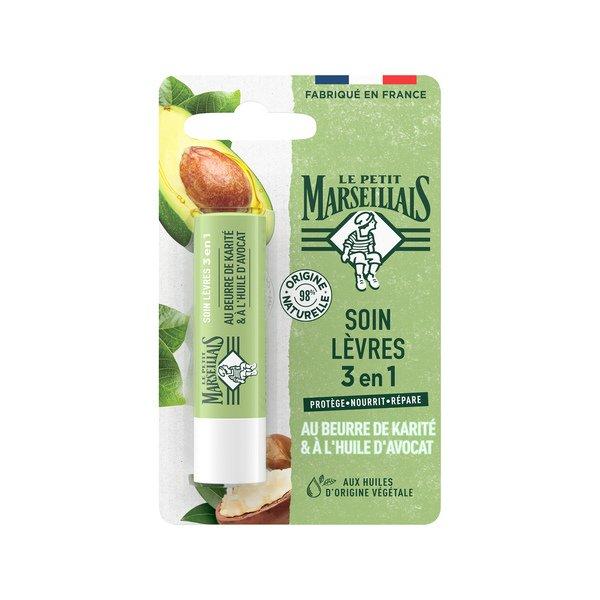 Le Petit Marseillais - Lippenpflege 3 in 1 Sheabutter Und Avocadoöl, 4.9 g von Le Petit Marseillais