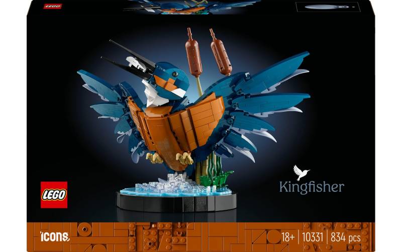 LEGO® Konstruktions-Spielset »Icons Eisvogel 10331«, (834 St.) von lego®