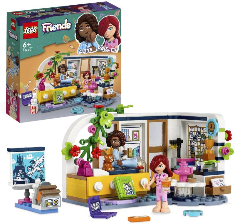 LEGO® Konstruktionsspielsteine »Aliyas Zimmer (41740), LEGO® Friends«, (209 St.), Made in Europe von lego®