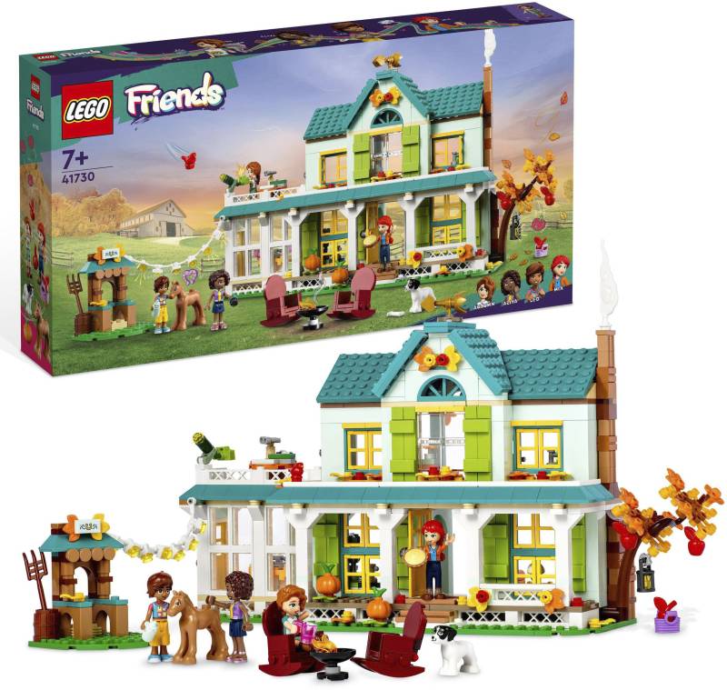 LEGO® Konstruktionsspielsteine »Autumns Haus (41730), LEGO® Friends«, (853 St.), Made in Europe von lego®