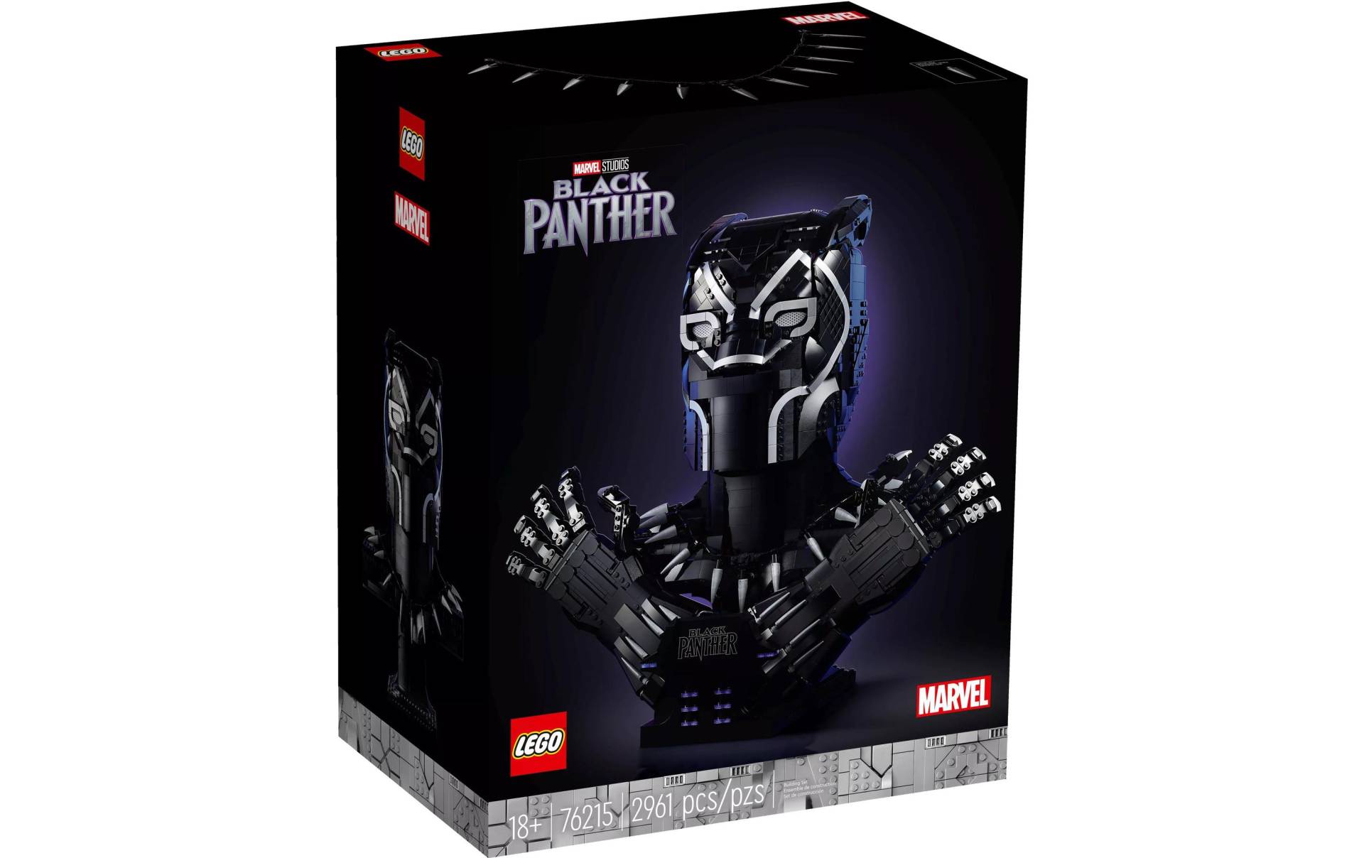 LEGO® Konstruktionsspielsteine »BLACK Panther Büste 76215«, (2961 St.) von lego®