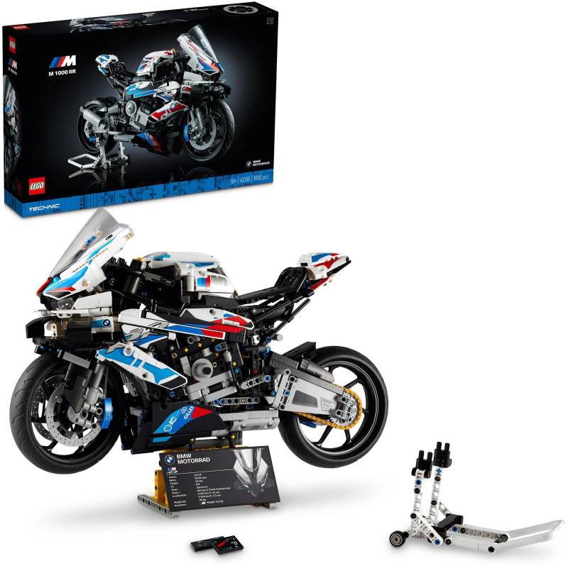 LEGO® Konstruktionsspielsteine »BMW M 1000 RR (42130), LEGO® Technic«, (1920 St.), Made in Europe von lego®