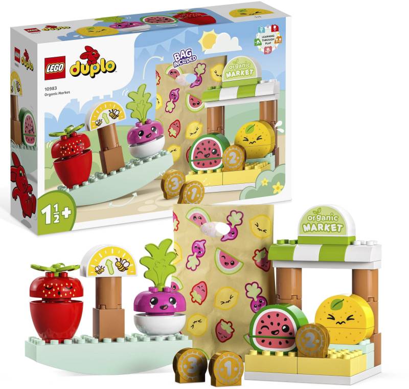 LEGO® Konstruktionsspielsteine »Biomarkt (10983), LEGO® DUPLO My First«, (40 St.) von lego®