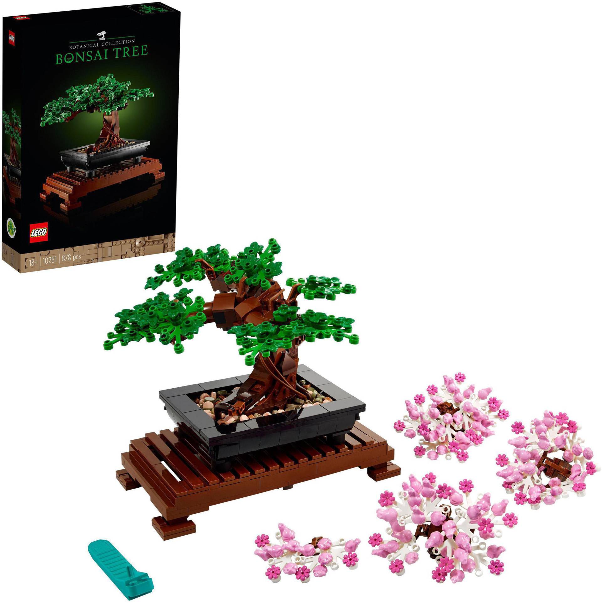 LEGO® Konstruktionsspielsteine »Bonsai Baum (10281), Lego Botanicals«, (878 St.), Made in Europe von lego®