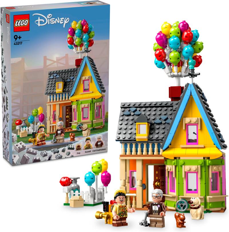 LEGO® Konstruktionsspielsteine »Carls Haus aus „Oben“ (43217), LEGO® Disney and Pixar«, (598 St.), Made in Europe von lego®